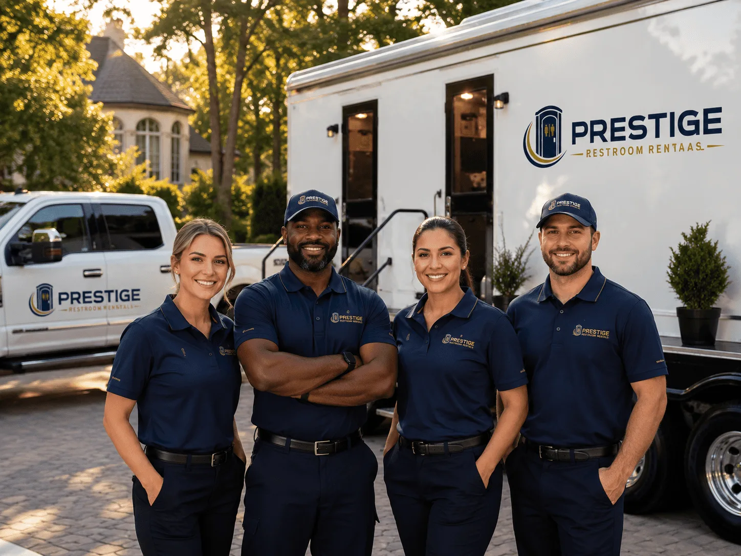Trusted Luxury Portable Restrooms company in Walker, KS